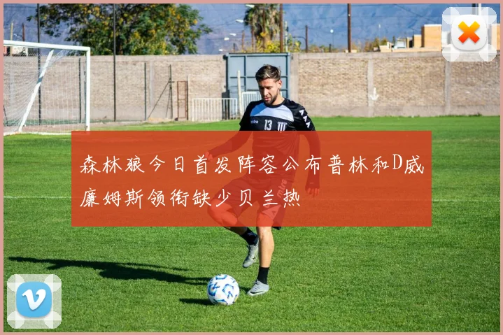 森林狼今日首发阵容公布普林和D威廉姆斯领衔缺少贝兰热